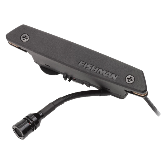 Front of Fishman PRO-REP-103 Rare Earth Humbucking Mic Blend.