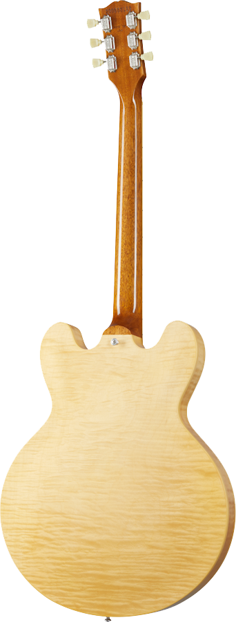Back of Gibson ES-335 Figured Antique Natural.