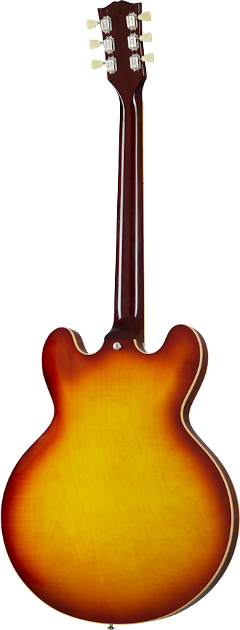 Back of Gibson ES-335 Figured Iced Tea.