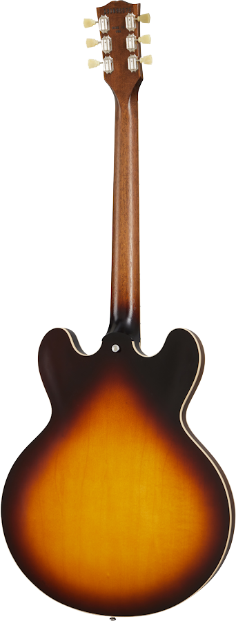 Back of Gibson ES-335 Satin Vintage Burst.