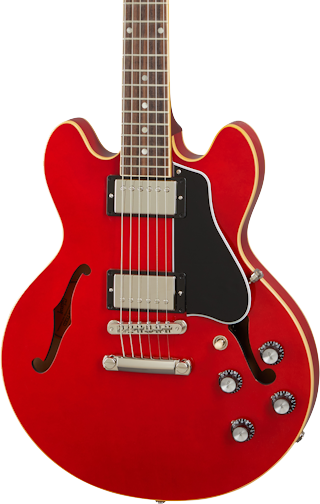 Front of Gibson ES-339 Cherry.