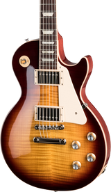 Front of Gibson Les Paul Standard '60s Figured Top Bourbon Burst.