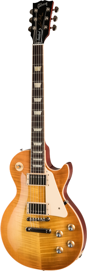 Full frontal of Gibson Les Paul Standard 60's Figured Top Unburst.