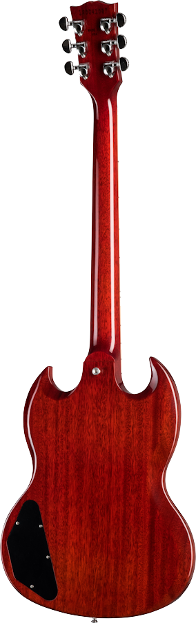 Back of Gibson SG Standard Heritage Cherry.