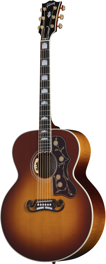 Gibson SJ-200 Standard Maple Autumnburst w/case