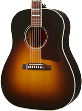 Front of Gibson Southern Jumbo Original Vintage Sunburst.