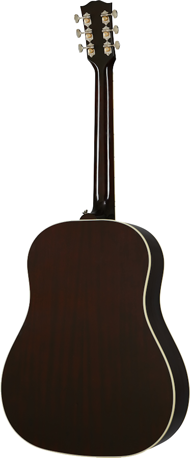 Back of Gibson Southern Jumbo Original Vintage Sunburst.