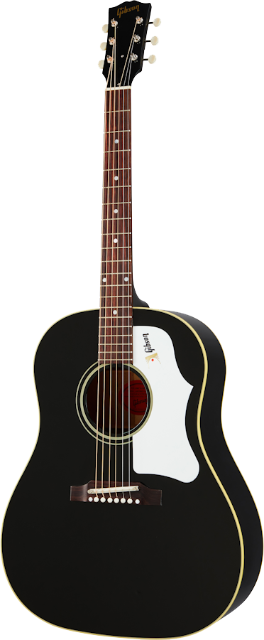 Full frontal of Gibson 60's J-45 Original Ebony.