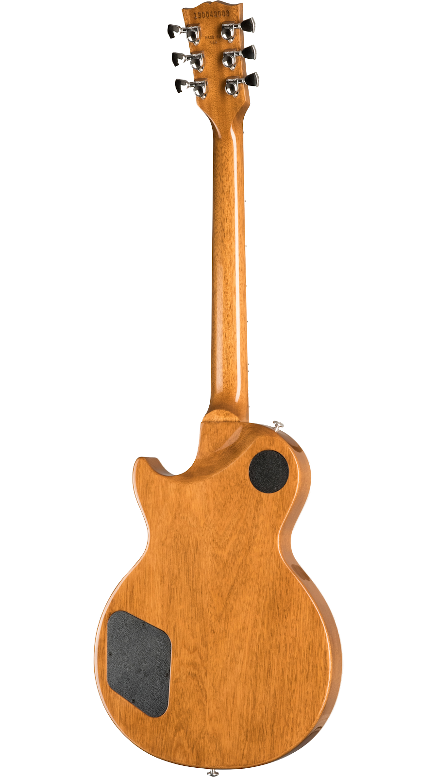 Wooden Back of Gibson Les Paul Modern electric guitar Tone Shop Guitars Dallas Texas