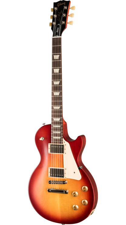 Full frontal of Gibson Les Paul Tribute Satin Cherry Sunburst.