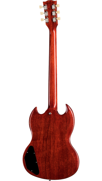 Back of Gibson SG Standard Maestro Vibrola electric guitar in Cherry Tone Shop Guitars DFW