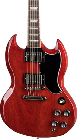 Front of Gibson SG Standard 61 Vintage Cherry.