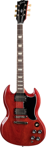 Full frontal of Gibson SG Standard 61 Vintage Cherry.