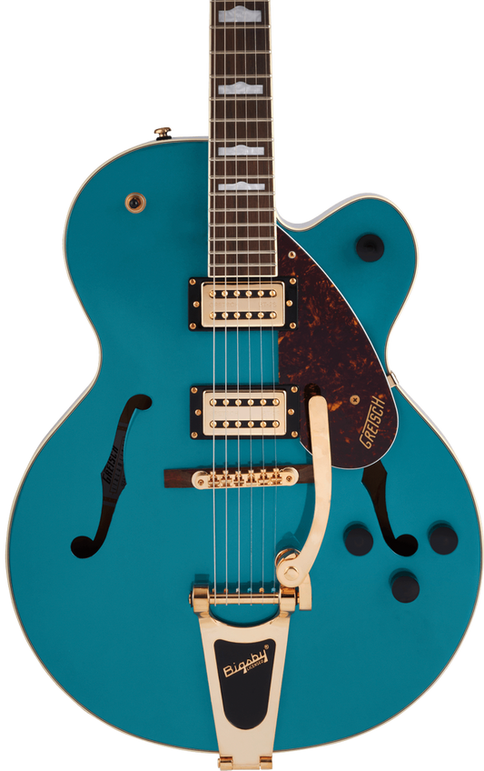 Gretsch G2410TG Streamliner Hollow Body Single-Cut w/Bigsby Ocean Turquoise