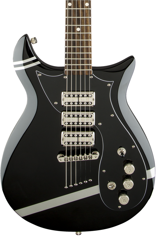 Gretsch G5135CVT-PS Patrick Stump  Electromatic Stump-O-Matic CVT Black w/Pewter Stripes