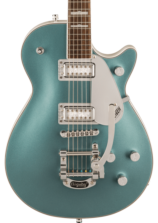 Gretsch G5230T-140 Electromatic 140th Double Platinum Jet Two-Tone Stone Platinum/Pearl Platinum