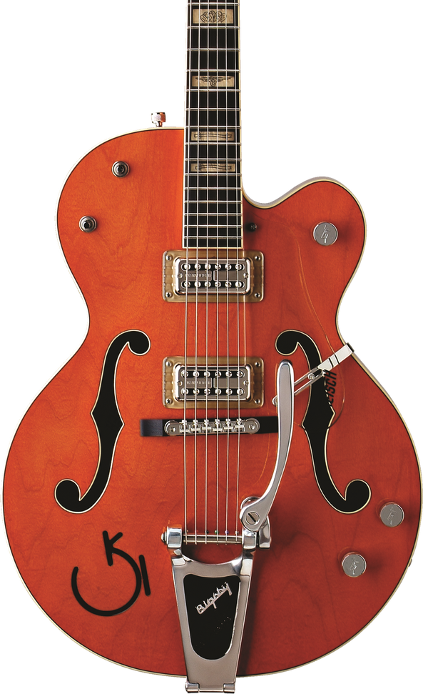 Gretsch G6120RHH Reverend Horton Heat Orange Stain Bigsby w/case