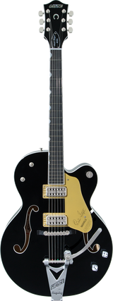 Full frontal of Gretsch G6120T-BSNSH Brian Setzer Signature Nashville Hollow Body w/Bigsby.