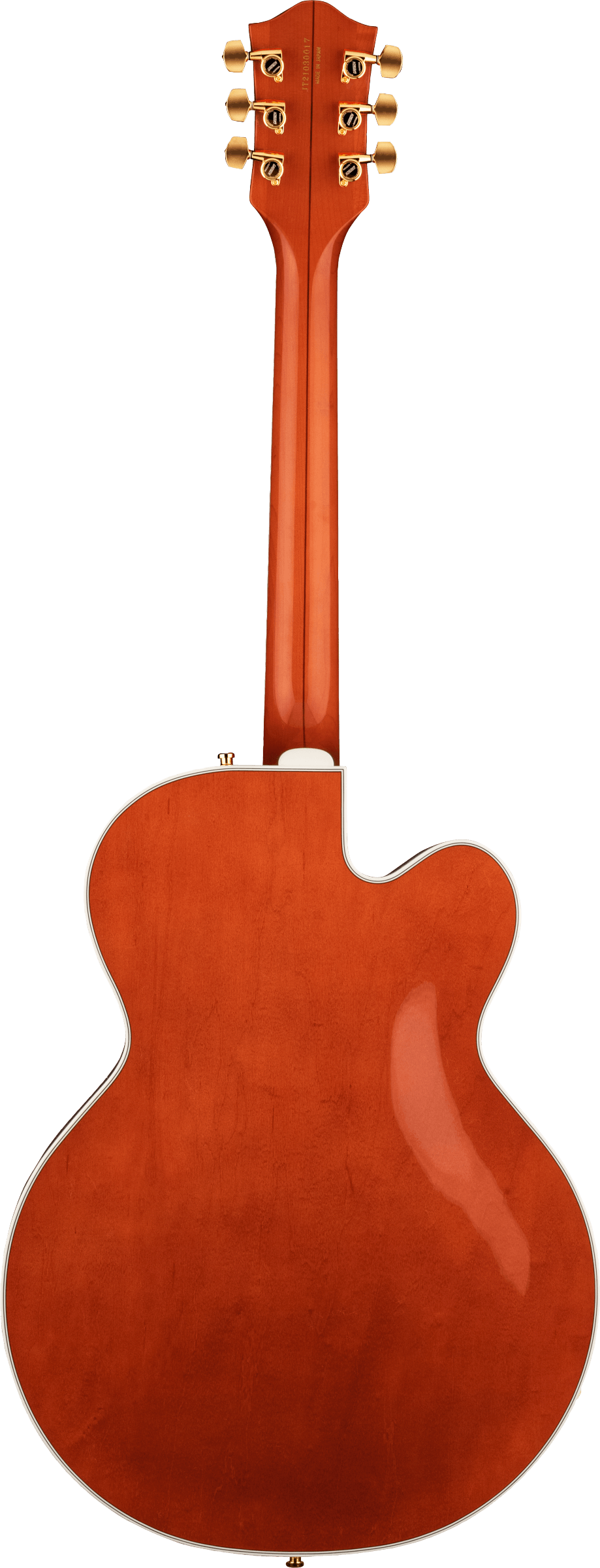 Gretsch G6120TG-LH Players Edition Nashville Hollow Body w/String-Thru Bigsby Orange Stain Left-Hand w/case