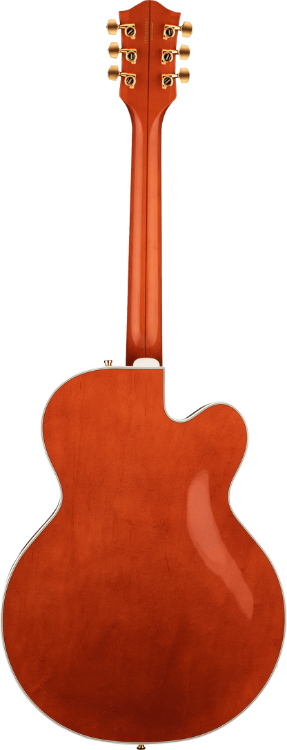 Gretsch G6120TG-LH Players Edition Nashville Hollow Body w/String-Thru Bigsby Orange Stain Left-Hand w/case