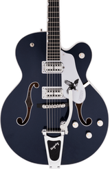 Gretsch G6136T-RR Rich Robinson Magpie Raven's Breast Blue Bigsby w/case