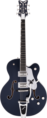 Gretsch G6136T-RR Rich Robinson Magpie Raven's Breast Blue Bigsby w/case