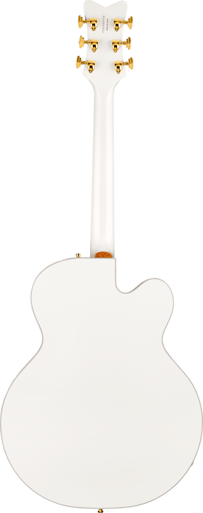 Gretsch G6136TG-LH Players Edition Falcon Hollow Body w/String-Thru Bigsby White  Left Hand w/case