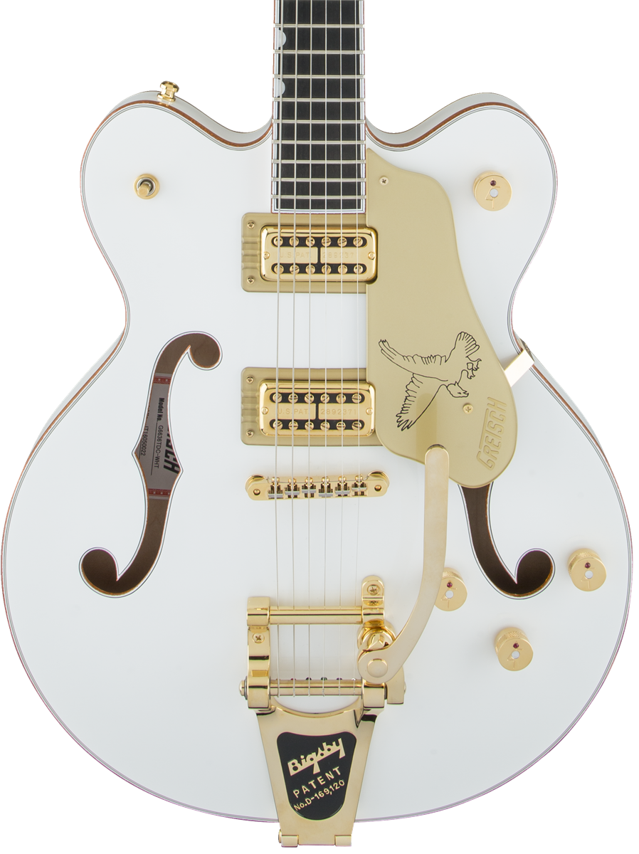 Gretsch G6636T Players Edition White Falcon Center Block Double-Cut w/String-Thru Bigsby FilterTron w/case