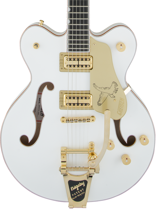 Gretsch G6636T Players Edition White Falcon Center Block Double-Cut w/String-Thru Bigsby FilterTron w/case