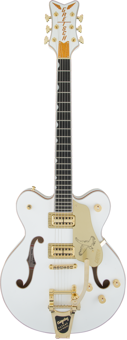 Gretsch G6636T Players Edition White Falcon Center Block Double-Cut w/String-Thru Bigsby FilterTron w/case