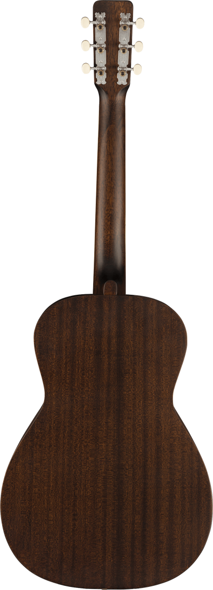 Back of Gretsch G9500 Jim Dandy Black Walnut Fingerboard Frontier Stain.