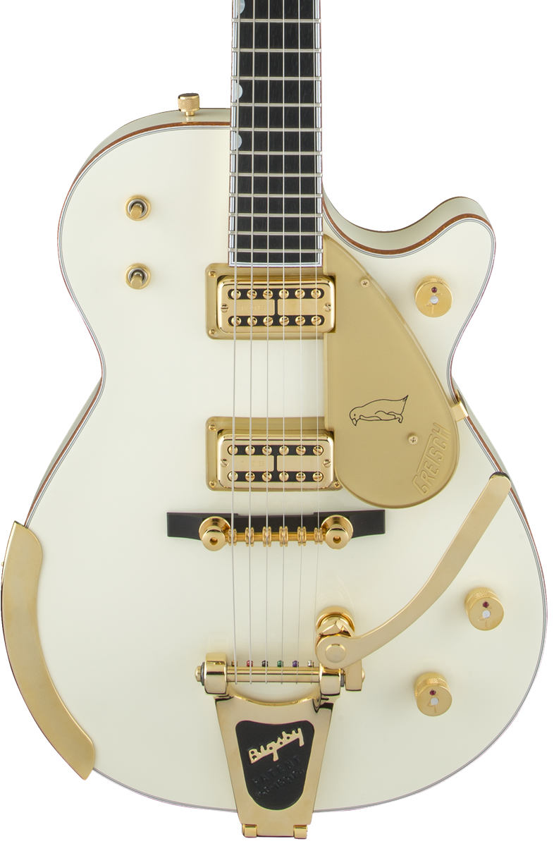 Gretsch G6134T-58 Vintage Select Õ58 Penguin Vintage White Bigsby w/case