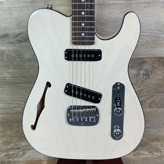 G&L USA ASAT Classic Empress Top Bound Black Pearl Grey w/case