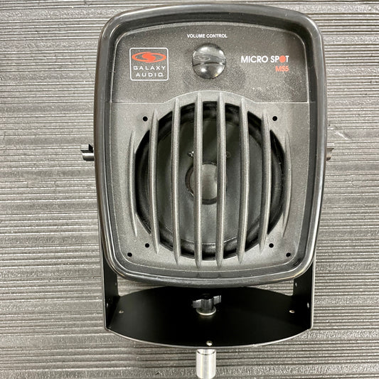 Front of Used Galaxy Audio Micro Spot MS5 5" Passive 100 Watt Monitor TSS2009.