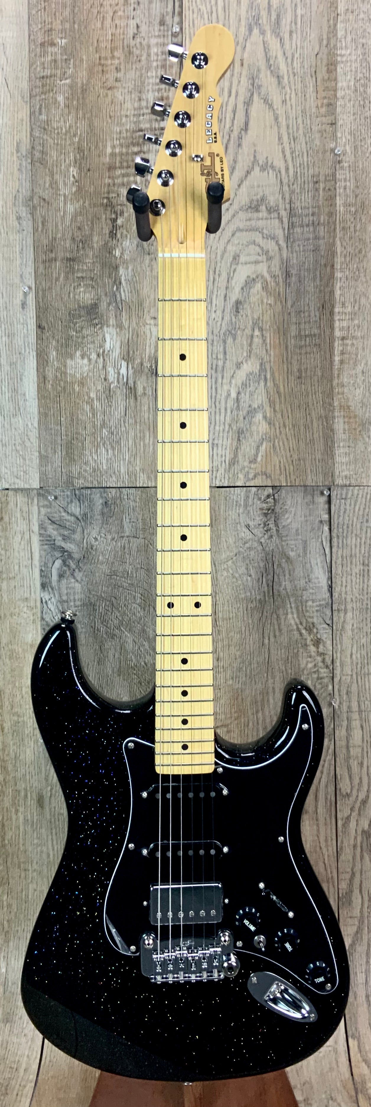 Full frontal of G&L USA Legacy HSS Andromeda MP.