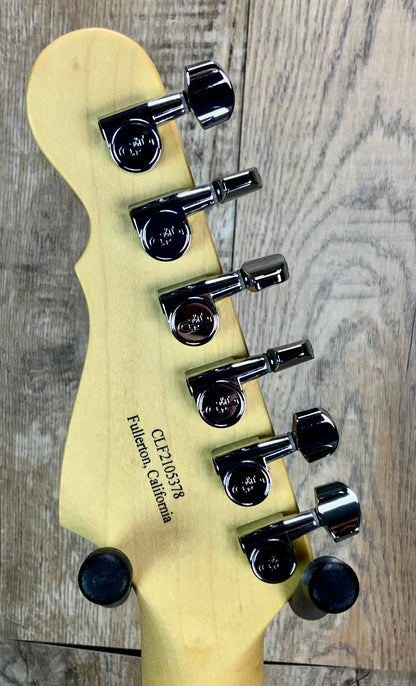 Back of G&L USA Legacy HSS Andromeda MP headstock.