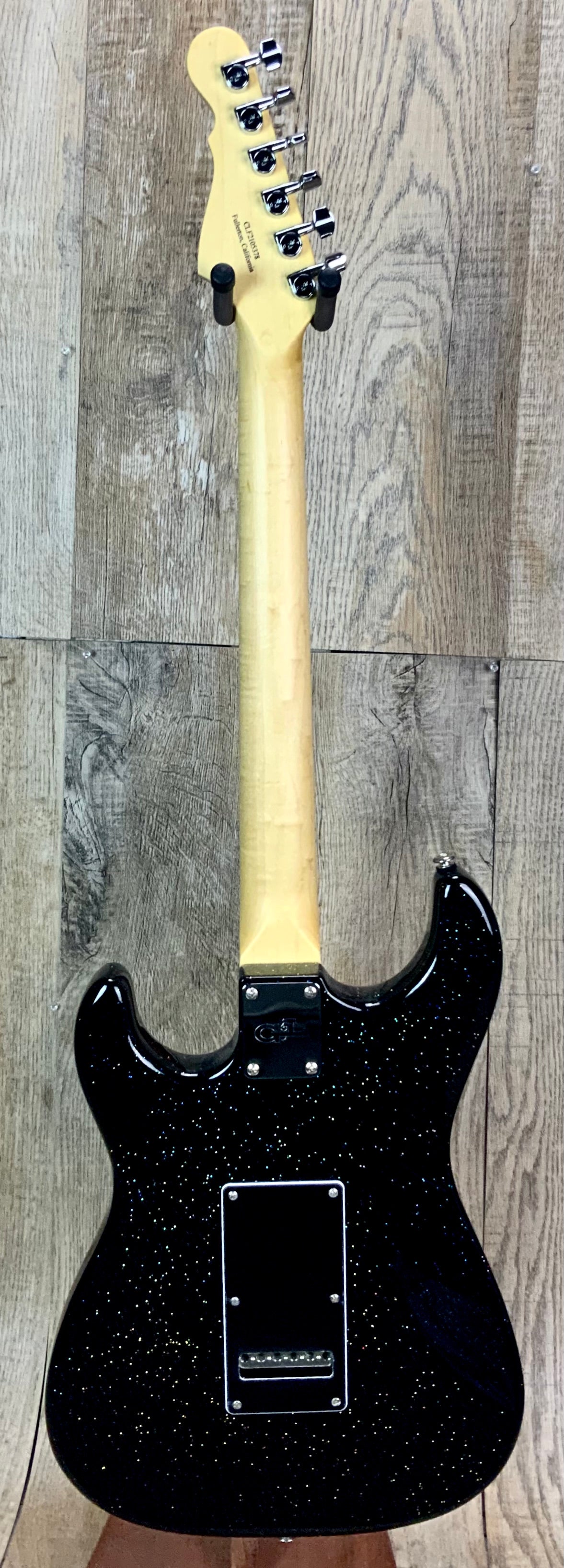 Back of G&L USA Legacy HSS Andromeda MP.