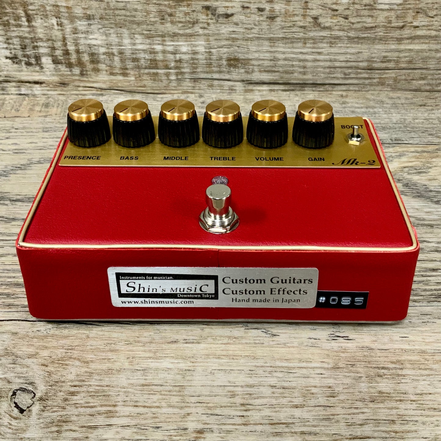 Shins Music Mk2 Red Tolex