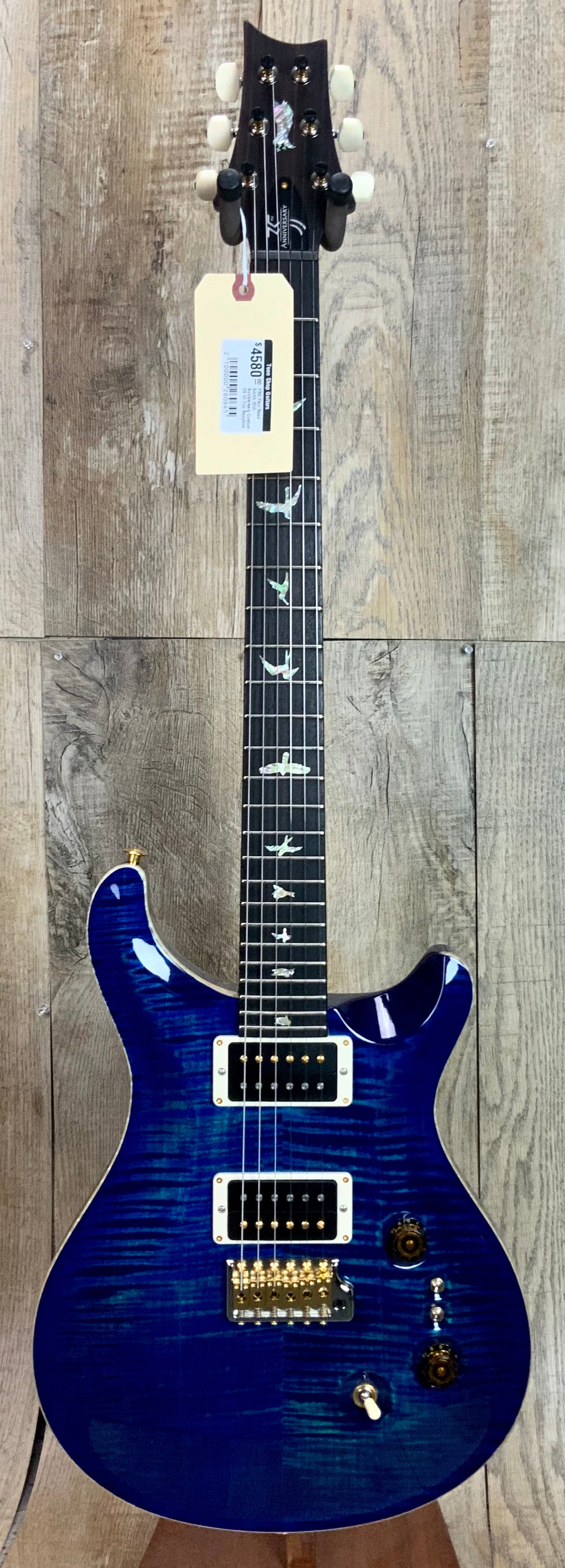 PRS Paul Reed Smith 35th Anniversary Custom 24 10 Top Sapphire Burst w/case