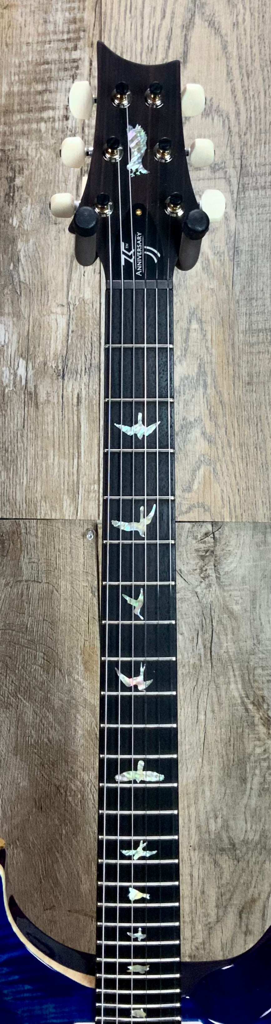 PRS Paul Reed Smith 35th Anniversary Custom 24 10 Top Sapphire Burst w/case