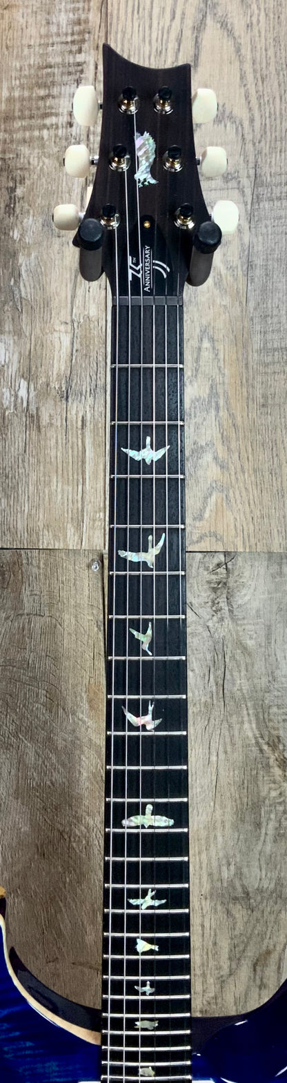 PRS Paul Reed Smith 35th Anniversary Custom 24 10 Top Sapphire Burst w/case