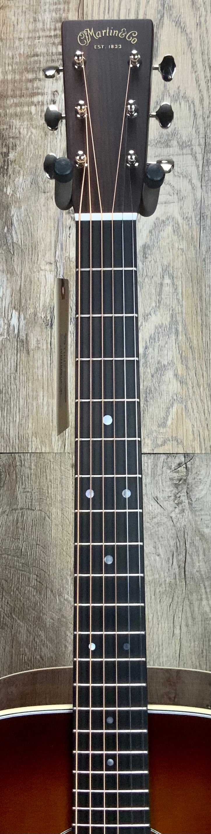 Neck and headstock of Martin D-28 Ambertone.