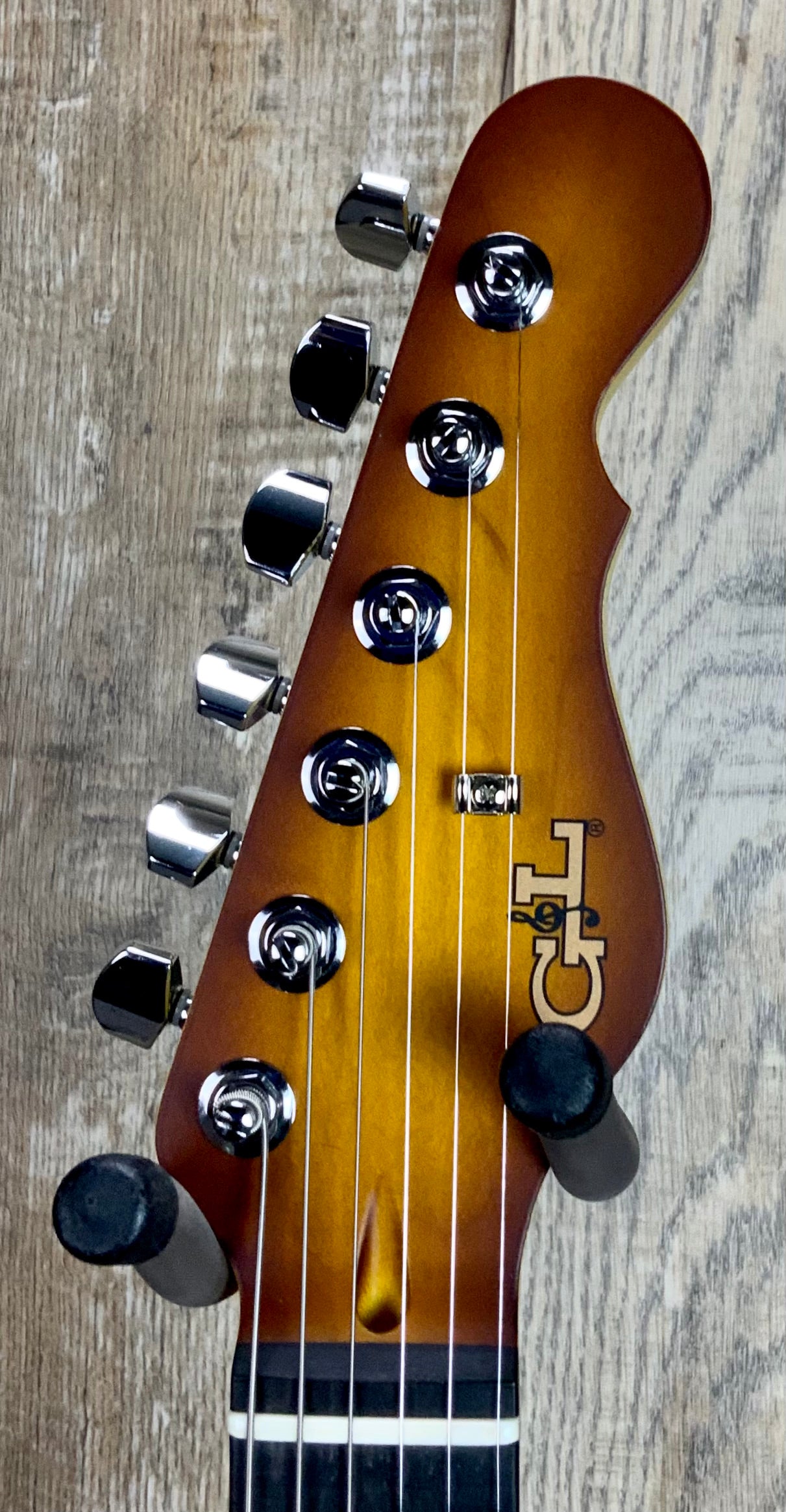 Open Box G~andL USA ASAT Classic Old School Tobacco Sunburst Frost Matching Headstock  w/case