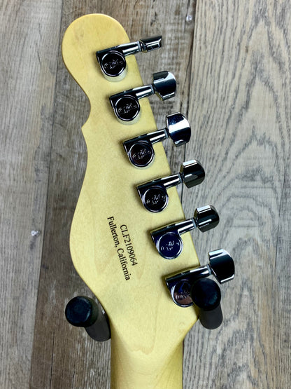 Open Box G~andL USA ASAT Classic Old School Tobacco Sunburst Frost Matching Headstock  w/case