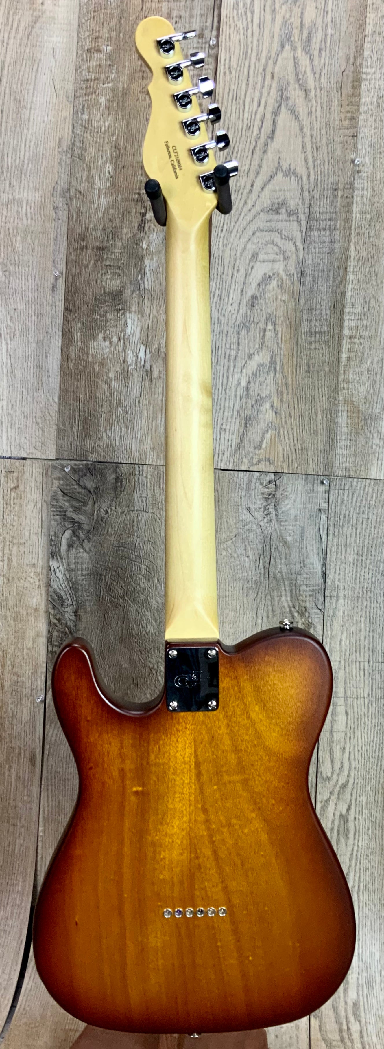 Open Box G~andL USA ASAT Classic Old School Tobacco Sunburst Frost Matching Headstock  w/case