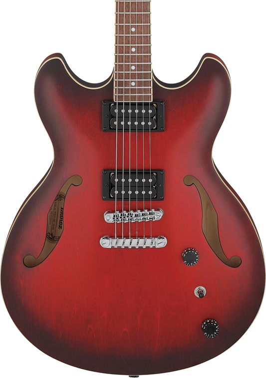 Ibanez AS53 Artcore Semi-hollowbody Sunburst Red Flat