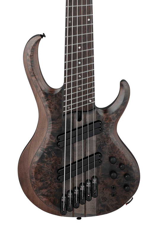 Ibanez BTB806MS 6-string Bass Transparent Gray Flat