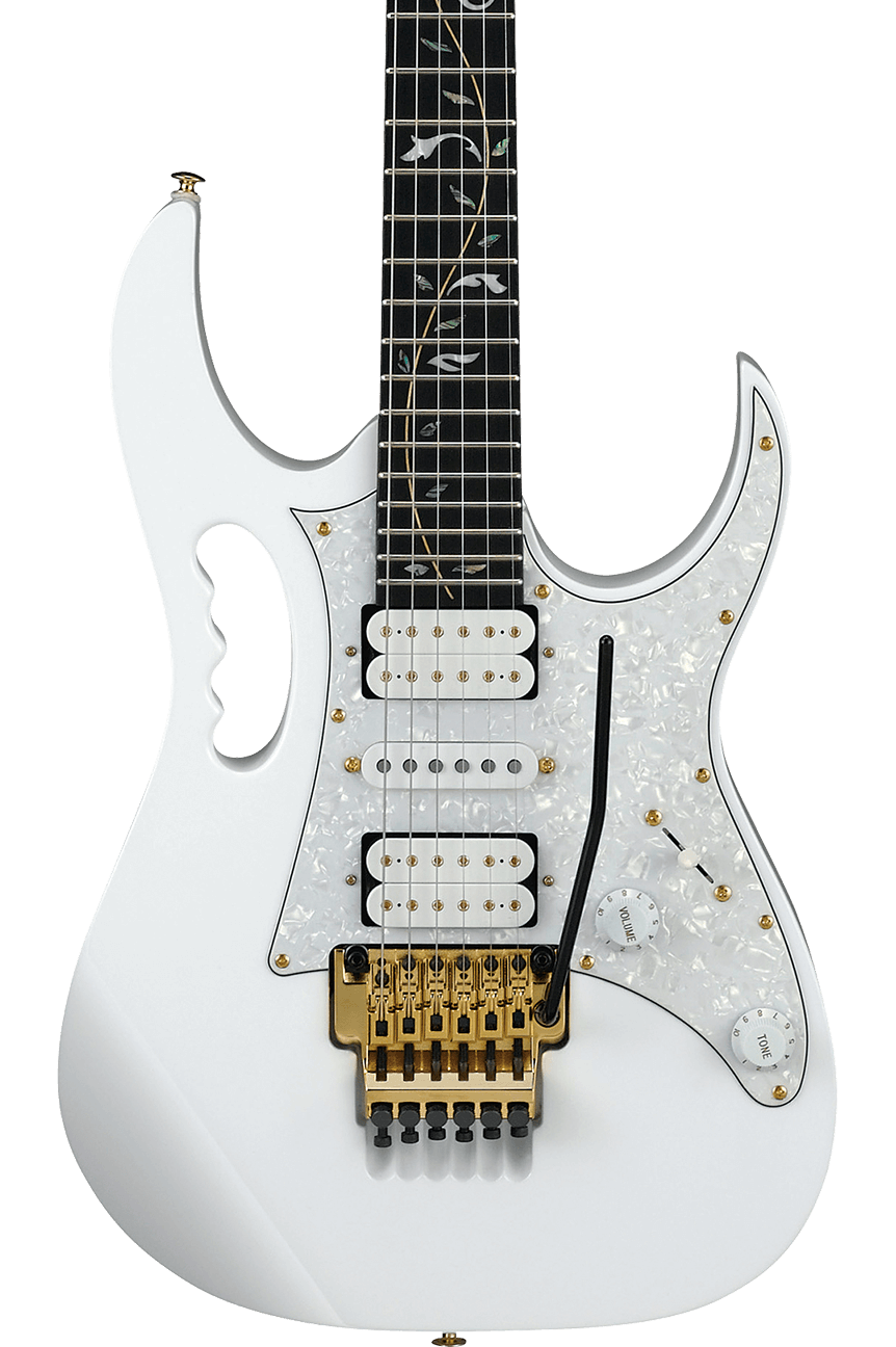 Ibanez JEM7VPWH Steve Vai Sig White w/bag – Tone Shop Guitars Ibanez JEM7VPWH Steve Vai Sig White w/bag – Tone Shop Guitars