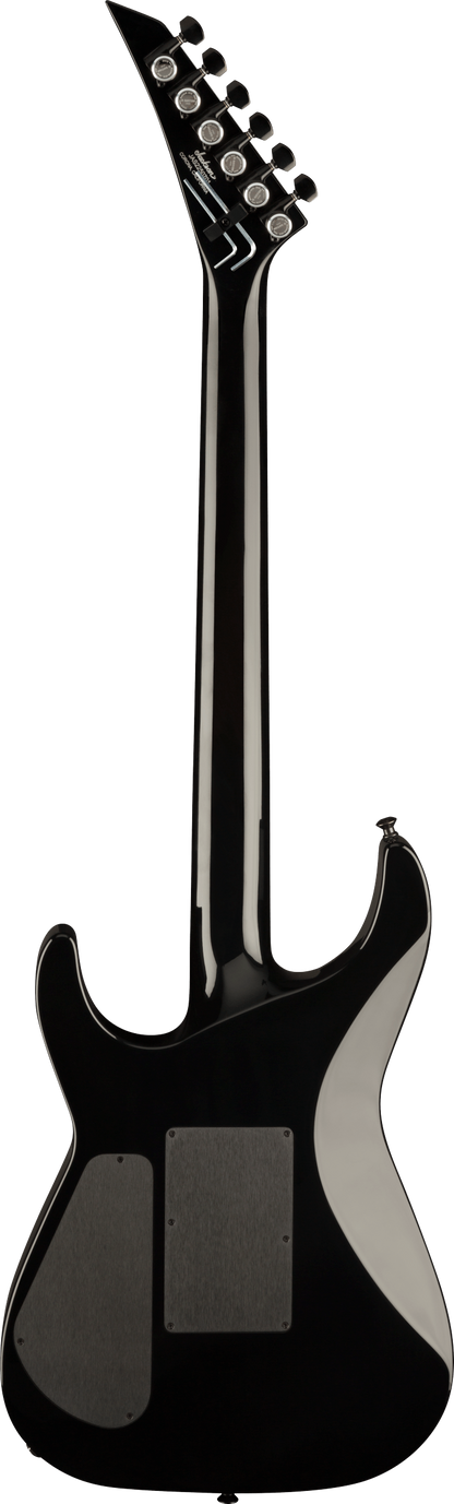 Back of Jackson American Series Soloist SL3 Gloss Black.