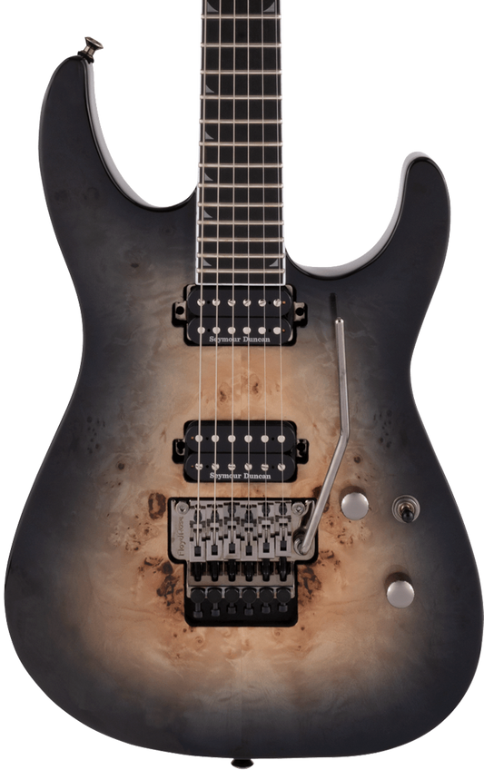 Jackson Pro Series Soloist SL2P MAH Ebony Fingerboard Transparent Black Burst